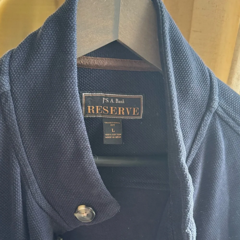 Jos. A. Bank Navy Jacket for Men | Large - Picture 2 of 9